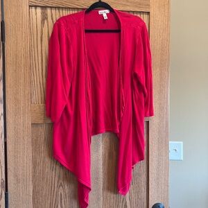 Handkerchief Hem Cardigan